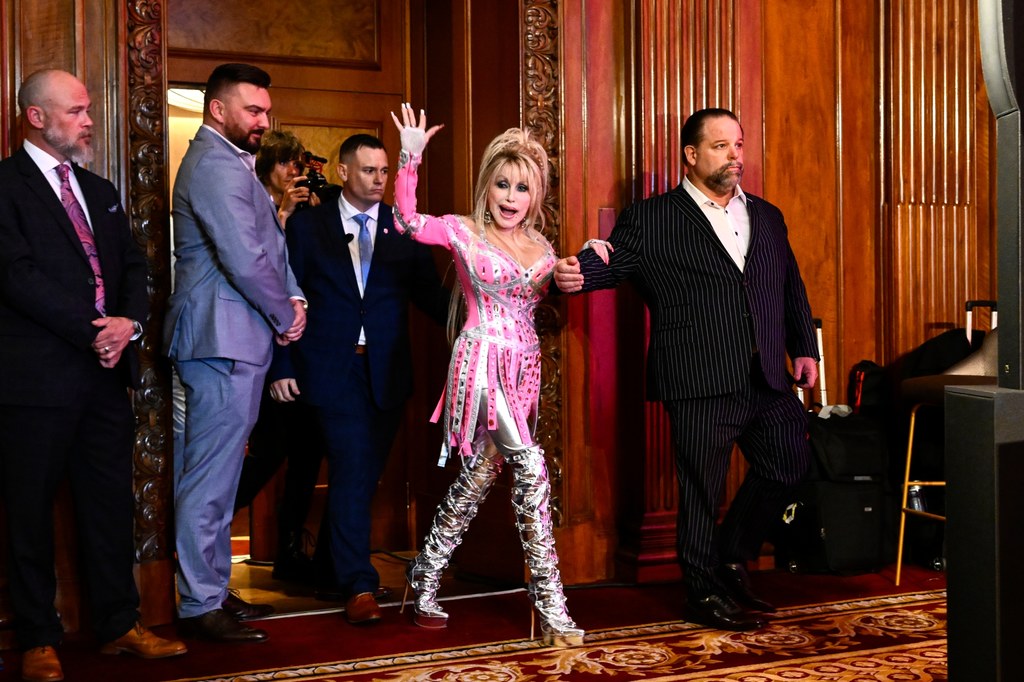 Dolly Parton w Londynie promowała nadchodzącą płytę "Rockstar"