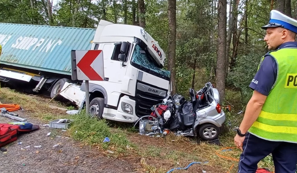 Dramatyczny wypadek pod Wyszkowem Dramatyczny wypadek pod Wyszkowem