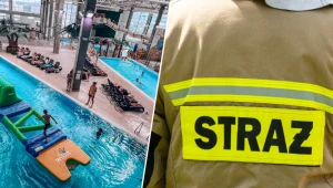 Ewakuacja z aquaparku w Redzie. Doszło do awarii rozdzielni elektrycznej