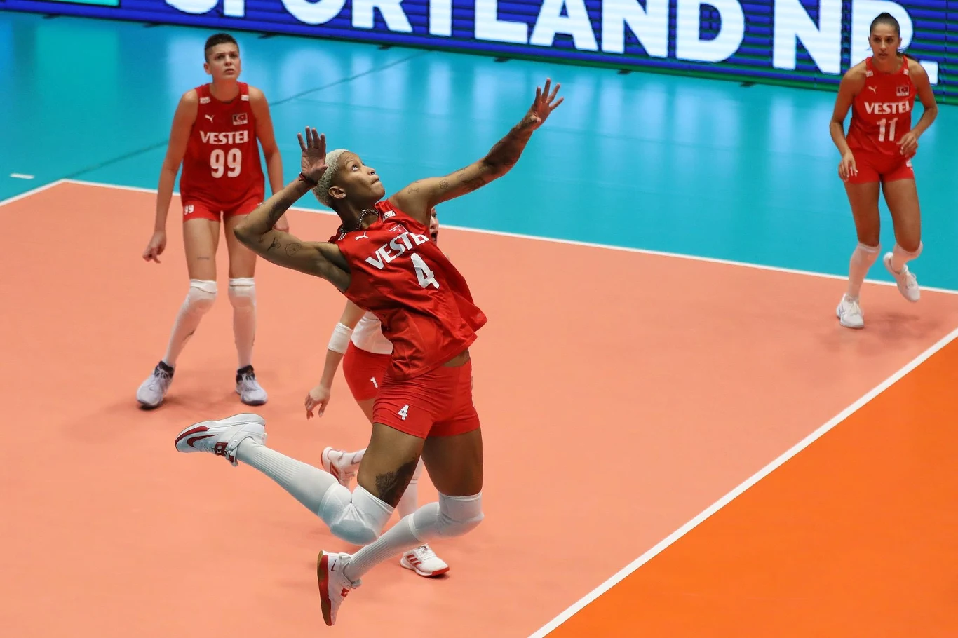 Melissa Vargas, atakująca reprezentacji Turcji Melissa Vargas, atakująca reprezentacji Turcji