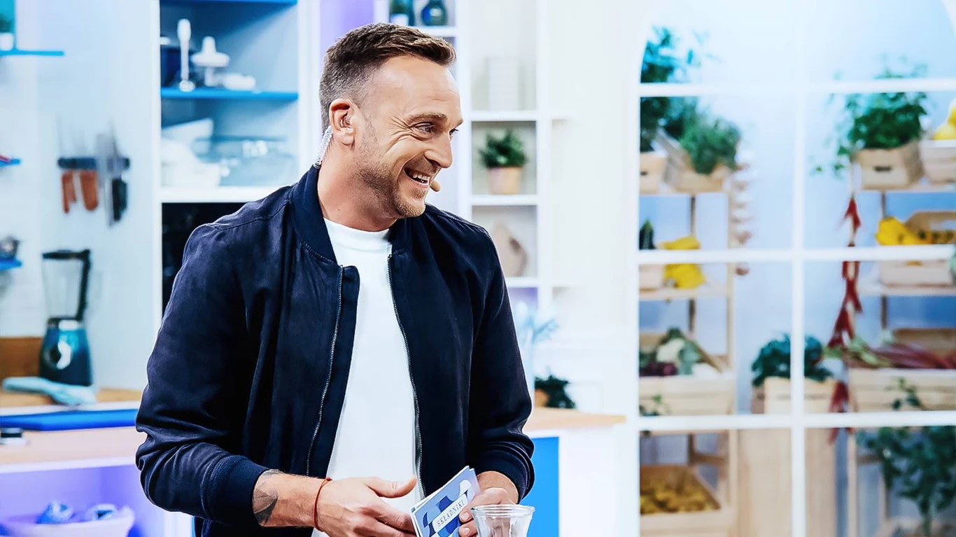 Mateusz Gessler w programie "Para do gara. Ona mówi, on gotuje" Mateusz Gessler w programie "Para do gara. Ona mówi, on gotuje"