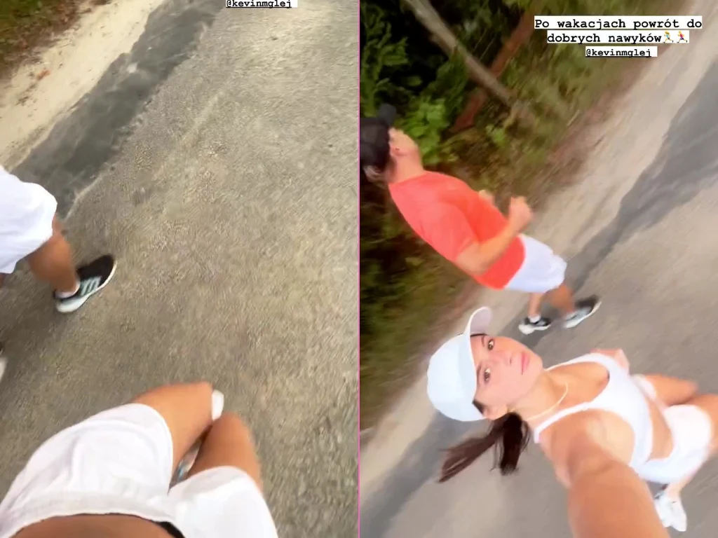 Roxie Węgiel odchudza Kevina Mgleja po wakacjach. Widać efekty? Roxie Węgiel odchudza Kevina Mgleja po wakacjach. Widać efekty?