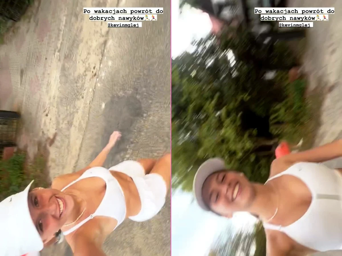 Roxie Węgiel odchudza Kevina Mgleja po wakacjach. Widać efekty?