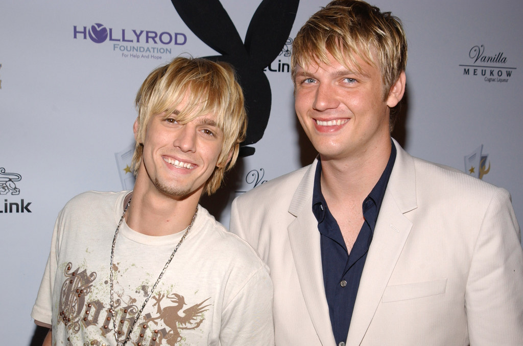 Aaron Carter i Nick Carter w 2006 r.