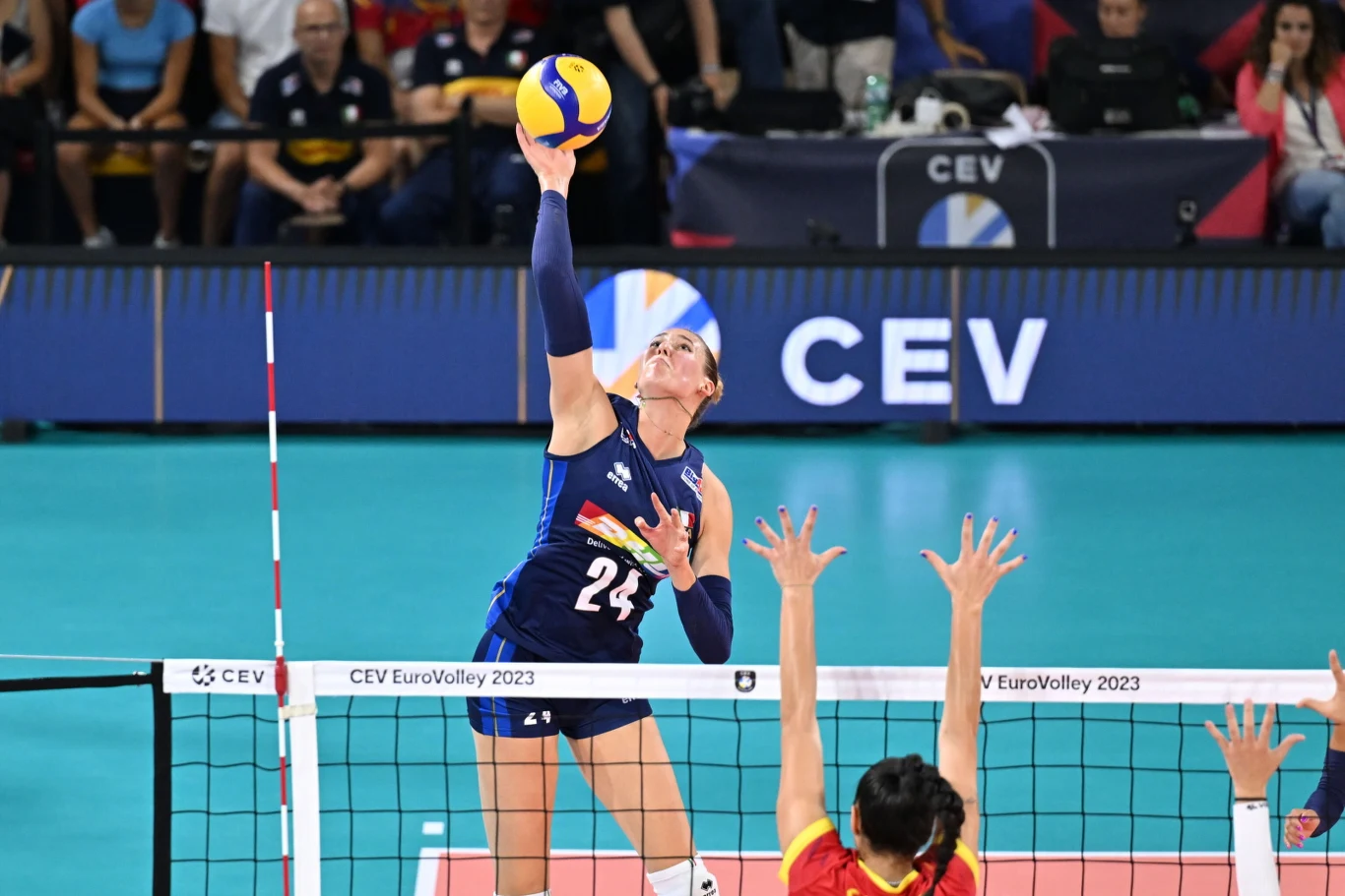 Jekaterina Antropowa, atakująca reprezentacji Włoch