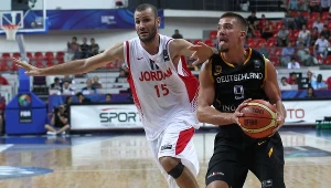 Mecz między Niemcami a Jordanią