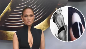 Tuxedo nails - zupełnie nowy wymiar frencha. Manicure pokochała Jennifer Lopez