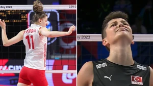 Ebrar Karakurt (z prawej) pomogła Turczynkom zwłaszcza w drugim secie