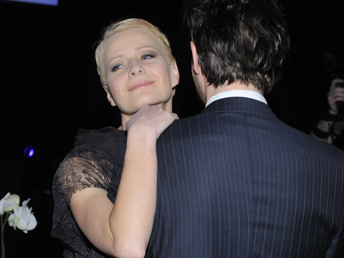 Małgorzata Kożuchowska z mężem Małgorzata Kożuchowska z mężem