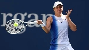 Iga Światek w meczu z Darią Saville