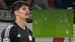 Koszmarny klops bramkarza Rakowa Częstochowa. Tak padł gol dla Kopenhagi