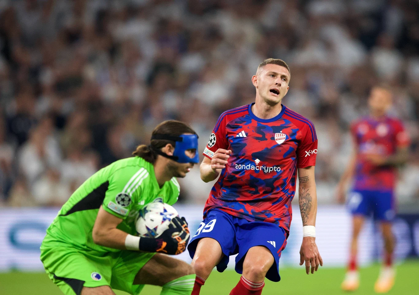 Raków Częstochowa w meczu z FC Kopenhaga