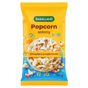 Bakalland Popcorn solony 90 g - 0