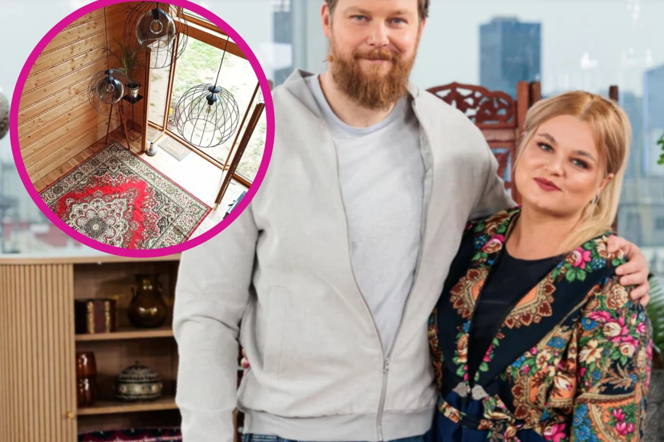 Katarzyna Gąsienica z Jędrkiem i ich nowy dom/@kasia.gasienicowa Katarzyna Gąsienica z Jędrkiem i ich nowy dom/@kasia.gasienicowa