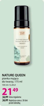 Pianka oczyszczająca do twarzy Nature queen