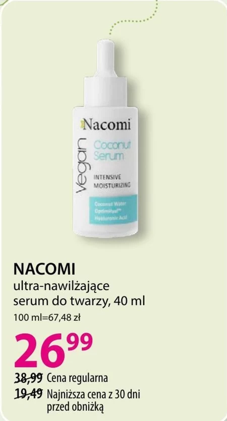 Serum do twarzy Nacomi