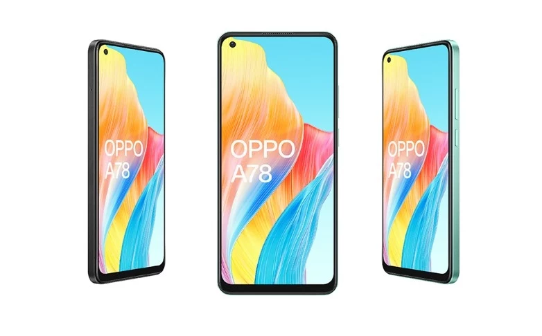 OPPO A78.