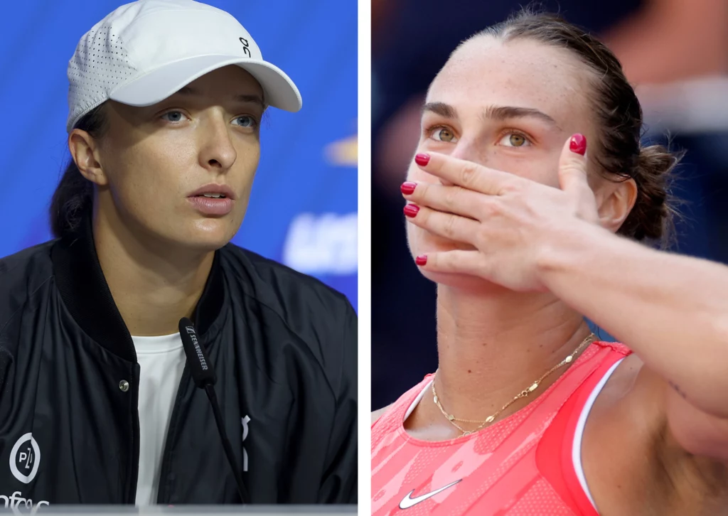 Iga Świątek i Aryna Sabalenka Iga Świątek i Aryna Sabalenka