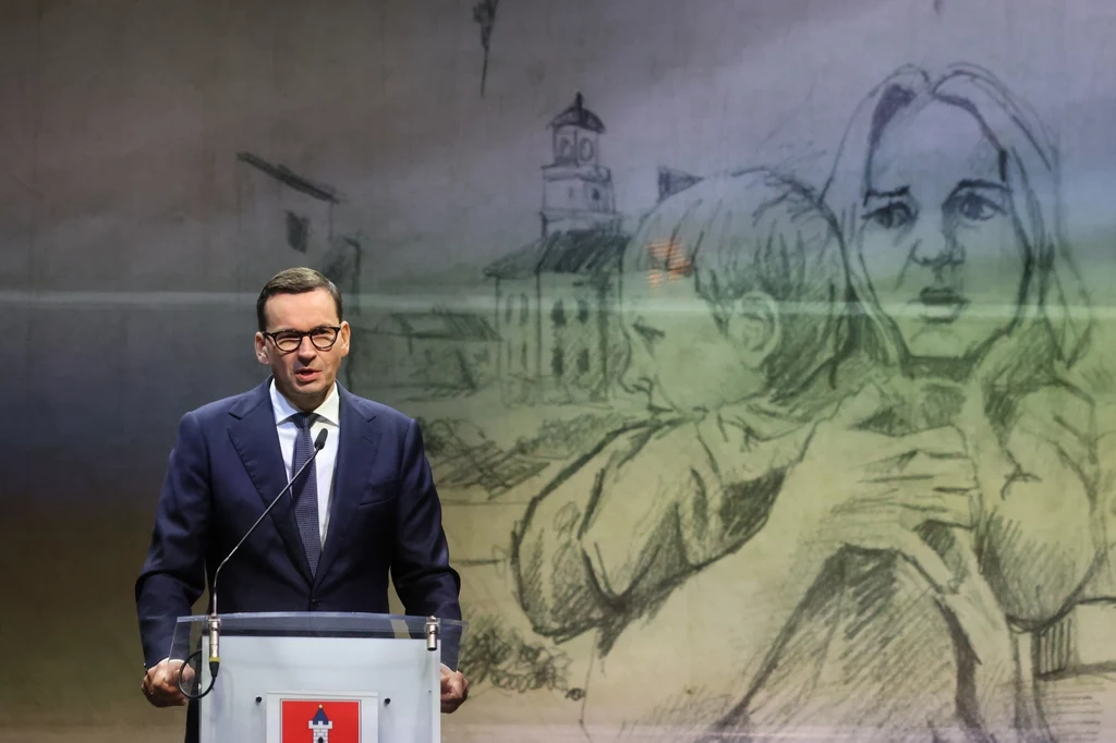 Premier Mateusz Morawiecki podczas uroczystych obchodów 84. rocznicy wybuchu II wojny światowej Premier Mateusz Morawiecki podczas uroczystych obchodów 84. rocznicy wybuchu II wojny światowej
