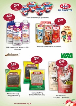 Nowe promocje w Społem Śródmieście
