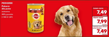 Pedigree z wołowiną w galaretce Karma pełnoporcjowa 400 g
