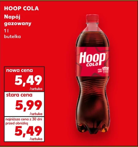 Hoop Napój gazowany cola 1 l
