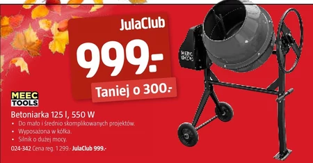 Betoniarka Meec Tools