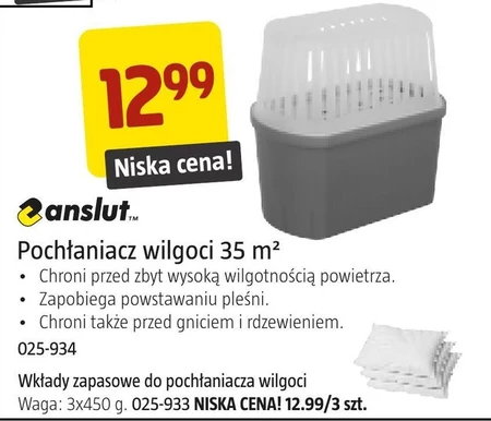 Pochłaniacz wilgoci Anslut