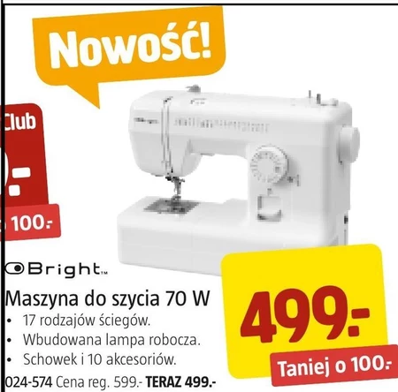 Maszyna do szycia Bright