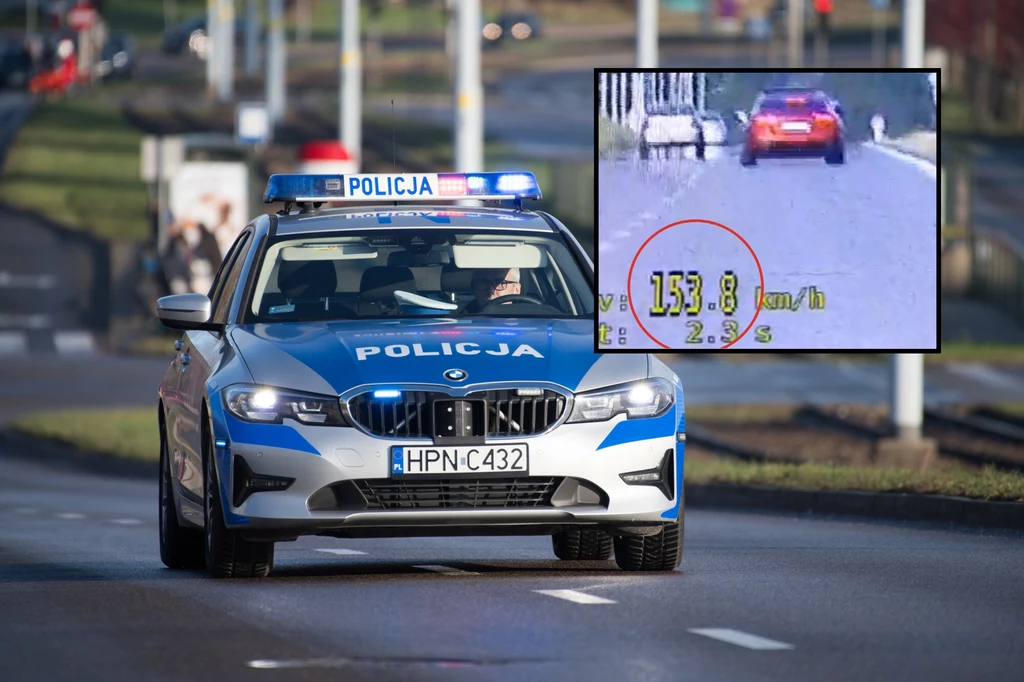 Pędził autem 153 km/h. Mandatu nie przyjął bo stwierdził, że to niemożliwe 