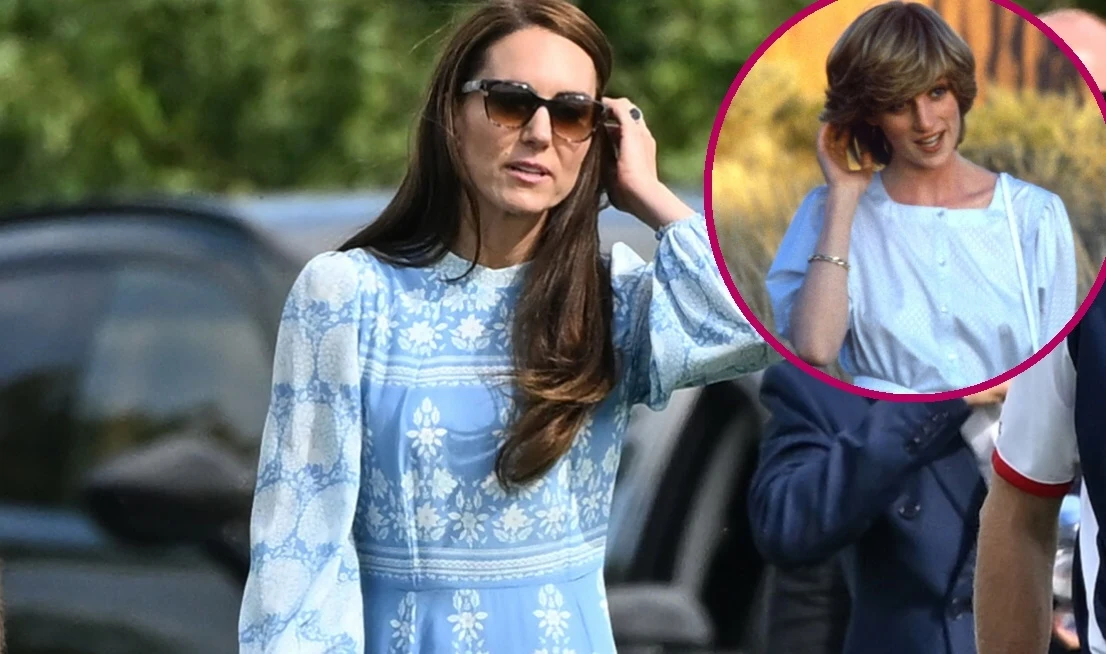 Księżna Kate i księżna Diana Księżna Kate i księżna Diana