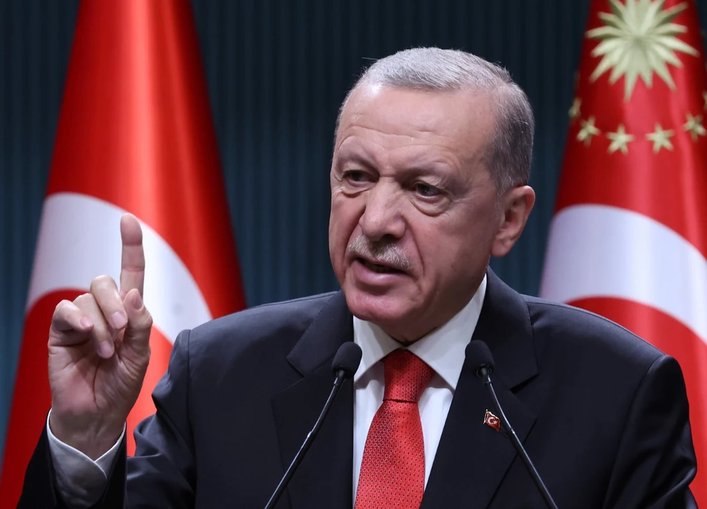 Prezydent Turcji Recep Tayyip Erdogan