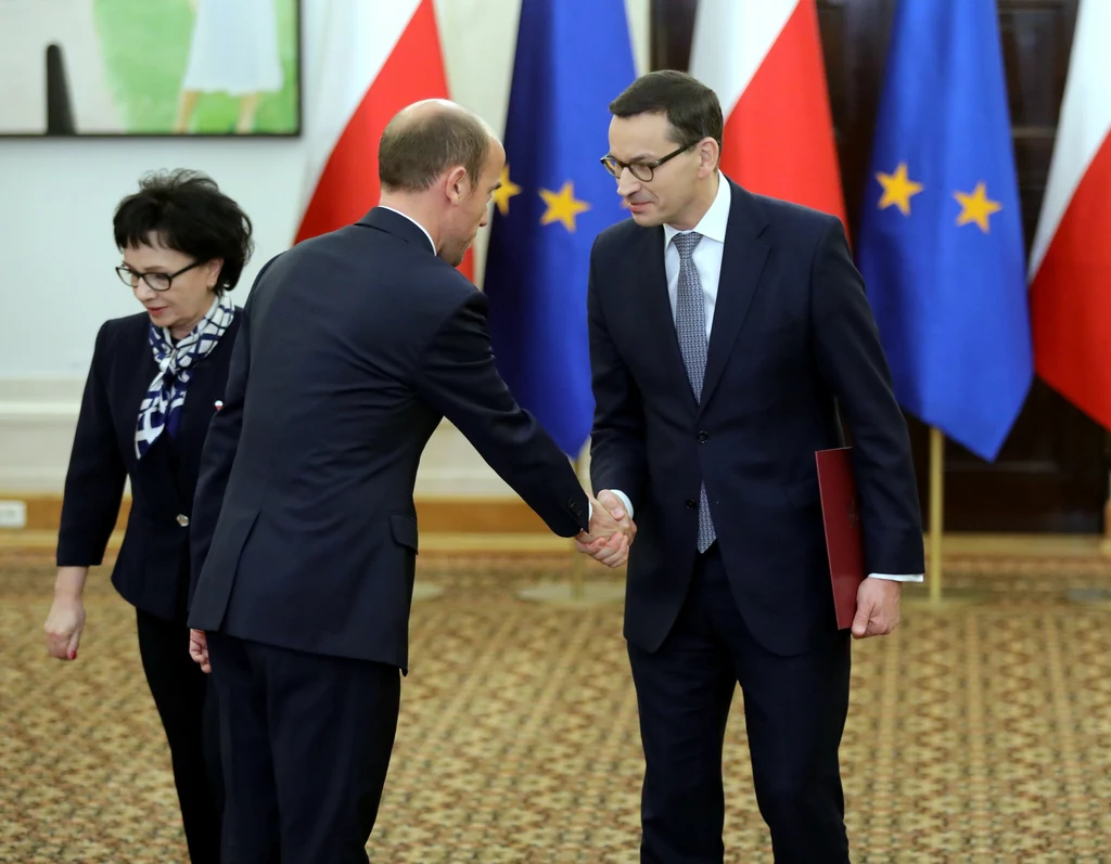 Borys Budka i premier Mateusz Morawiecki Borys Budka i premier Mateusz Morawiecki
