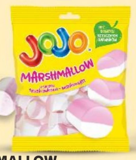 Jojo Marshmallow Pianki o smaku truskawkowo-waniliowym 86 g