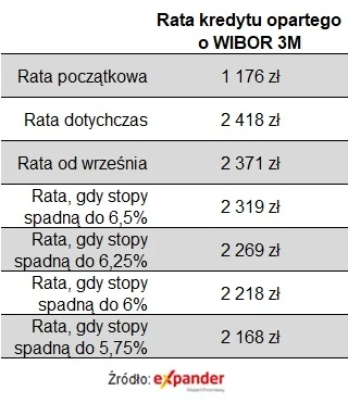 Tak mogą się zmienić rat po obniżkach stóp procentowych