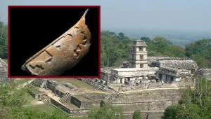 Meksyk. Nietypowe odkrycie architektoniczne. Ozdoba na nos z ludzkiej kości