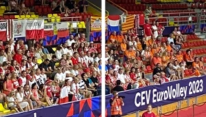 "Pojedynek" na trybunach. Polacy "starli się" z Holendrami, ale w jakim stylu