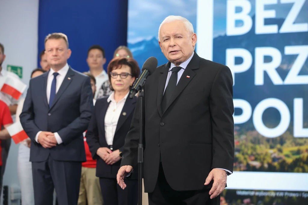 Lider PiS Jarosław Kaczyński