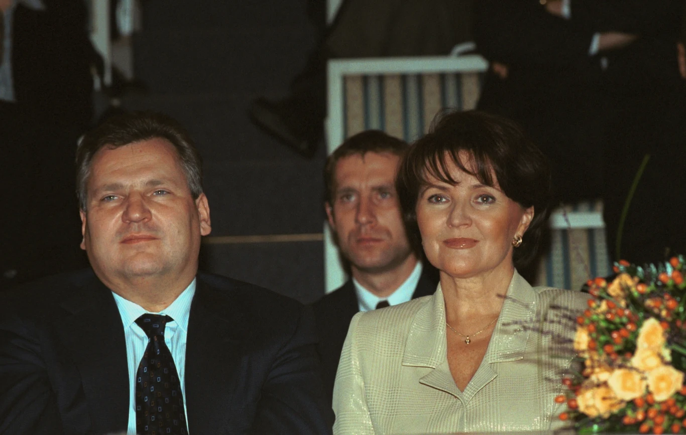 Aleksander Kwaśniewski i Jolanta Kwaśniewska Aleksander Kwaśniewski i Jolanta Kwaśniewska