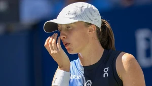 Iga Świątek - liderka rankingu WTA - podczas tegorocznego US Open