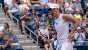 Iga Świątek podczas US Open 2023