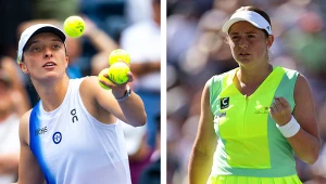 Iga Świątek i Jelena Ostapenko