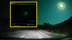 Niezwykły rozbłysk meteoru nad Turcją. Noc stała się dniem