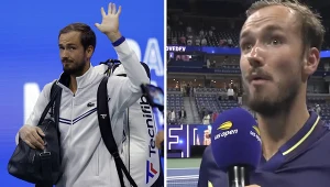 Daniił Miedwiediew znów dał popis na US Open