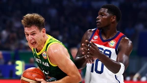 Rokas Jokubaitis  miał po meczu większe powody do radości niż Anthony Edwards