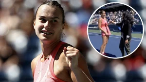 Aryna Sabalenka wybuchła śmiechem po usłyszeniu pytania od dziennikarki po meczu