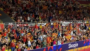 Polacy bez szans, pokaz mocy w Skopje. "Kocioł" osiągnął temperaturę wrzenia