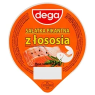 dega Sałatka pikantna z łososia 125 g