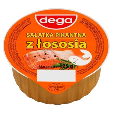 dega Sałatka pikantna z łososia 125 g - 0