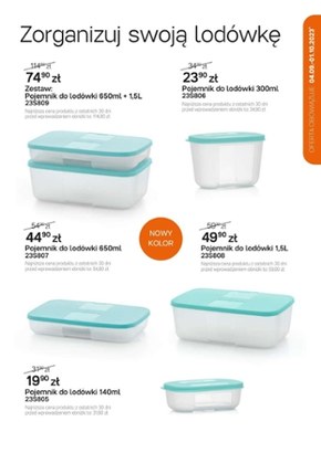 Początek dobrych nawyków - Tupperware